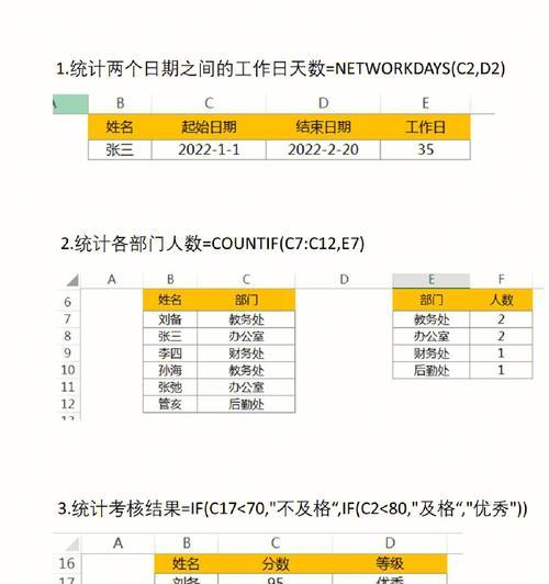 掌握Excel的八个常用函数，轻松应对数据处理需求（提高工作效率，Excel函数不可或缺）