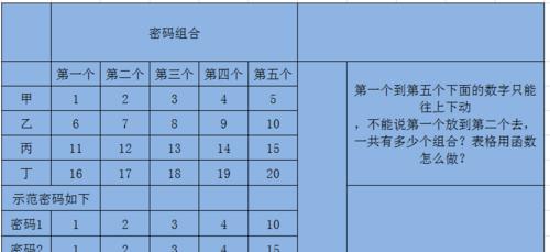 轻松学会一分钟冻结表格任意行和列的技巧（提高工作效率）