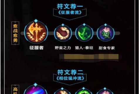 LOL符文天赋全面解析（掌握LOL符文天赋）