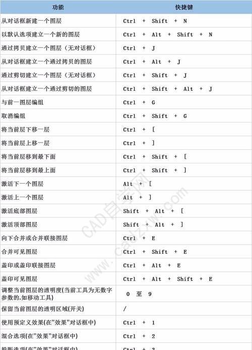 掌握PS粘贴快捷键，提升设计效率（学会使用PS粘贴快捷键）