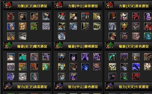 Dota全英雄出装图解（为你的英雄选择最合适的装备）