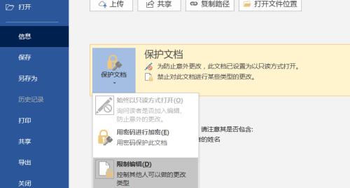 如何使用密码保护文档（加密是保护个人隐私的关键）