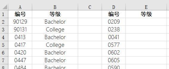 利用VLOOKUP函数进行数据比对的技巧与方法（掌握Excel中VLOOKUP函数的使用）