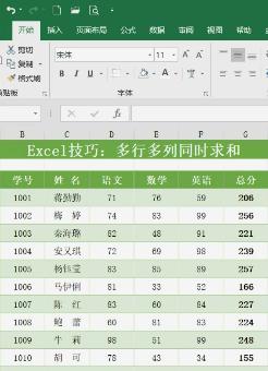 Excel技巧（简化数据分析）